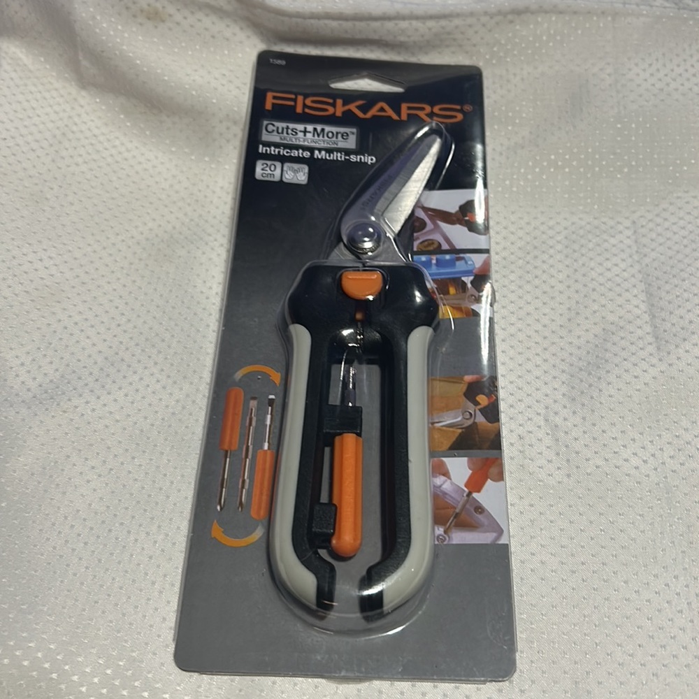 Fiskars Intricate Multi Snip Scissors 20 CM Shears